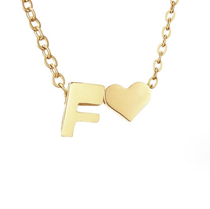 Niamh - Love & Letter Initial Necklace