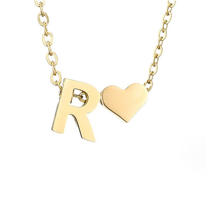 Niamh - Love & Letter Initial Necklace