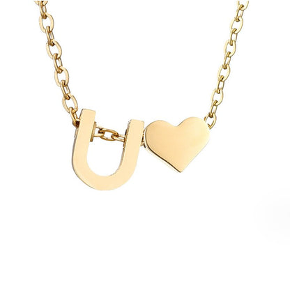 Niamh - Love & Letter Initial Necklace