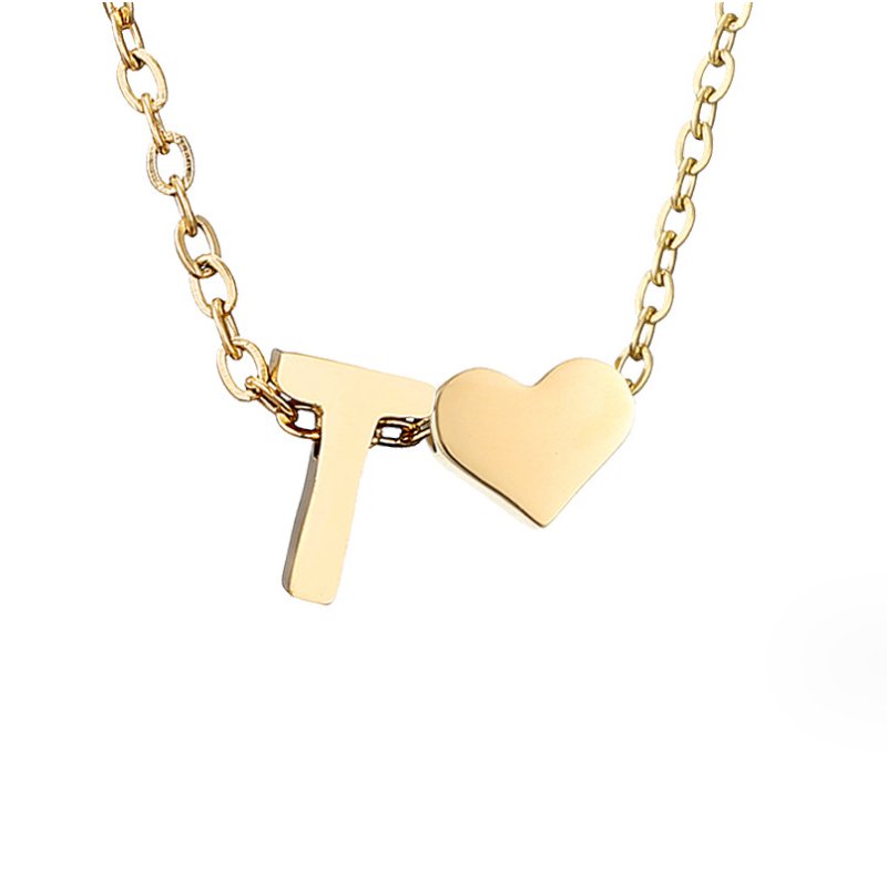 Niamh - Love & Letter Initial Necklace