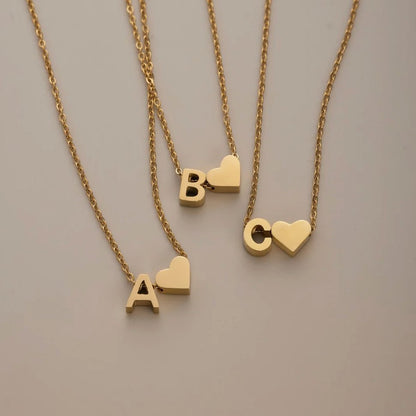 Niamh - Love & Letter Initial Necklace