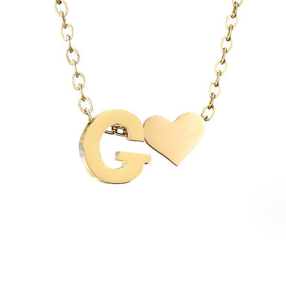 Niamh - Love & Letter Initial Necklace