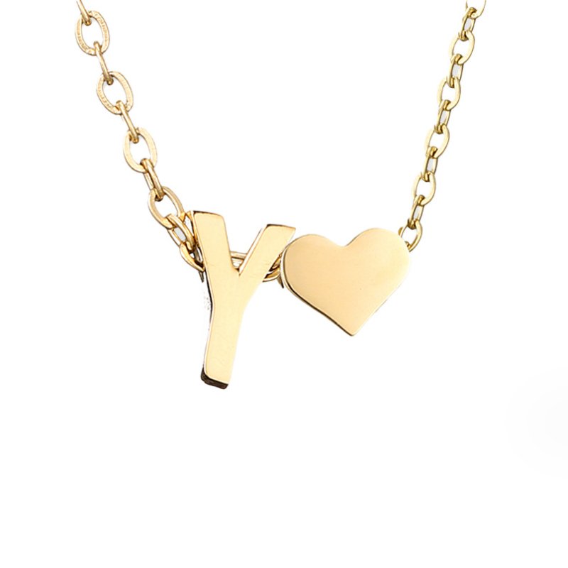 Niamh - Love & Letter Initial Necklace