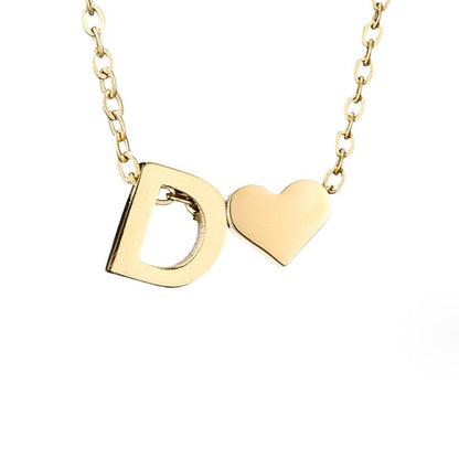 Niamh - Love & Letter Initial Necklace