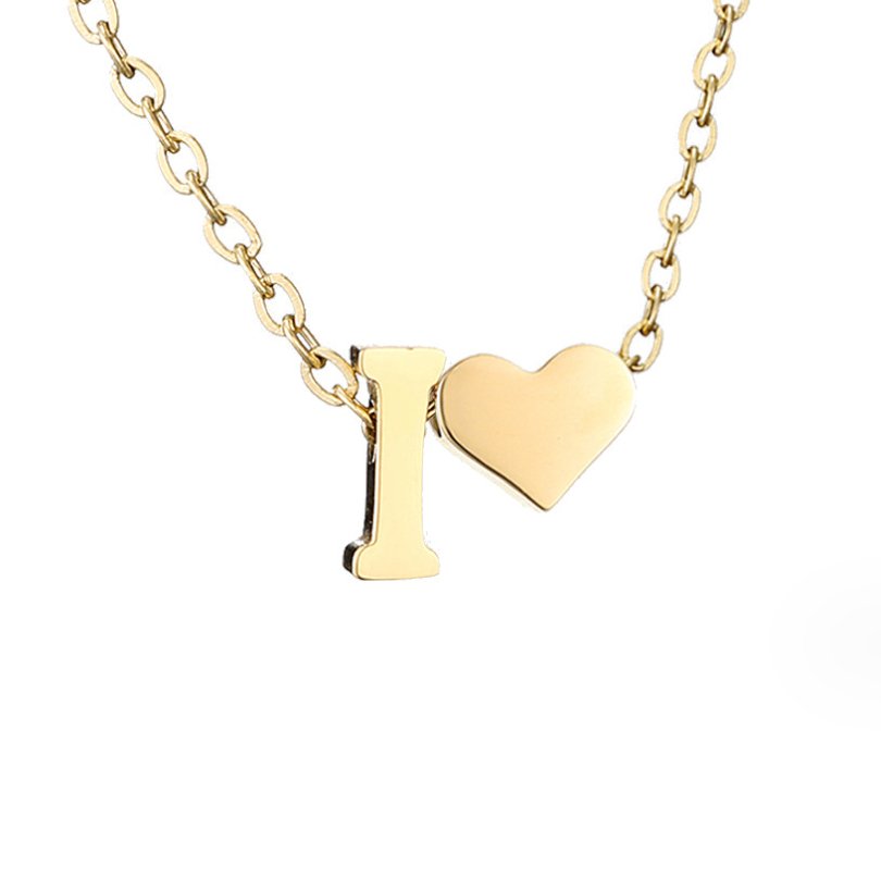 Niamh - Love & Letter Initial Necklace