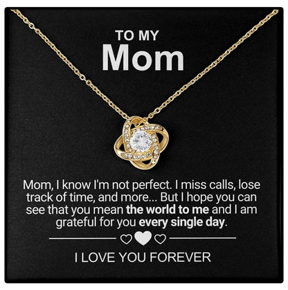 To My Mom - Forever Rose  Apple Box