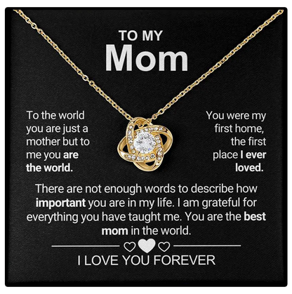 To My Mom - Forever Rose  Apple Box