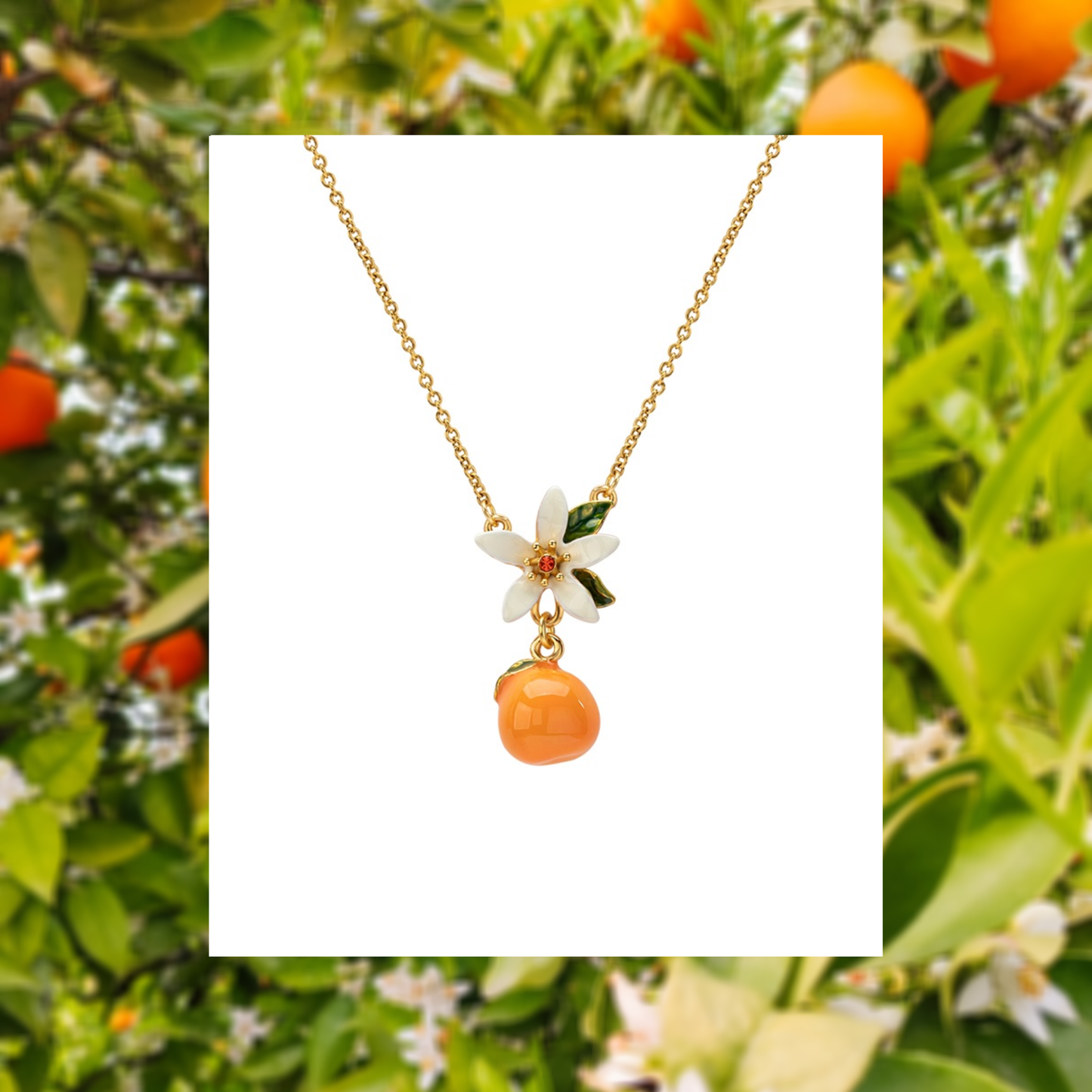 Sable - Orange Blossom Necklace