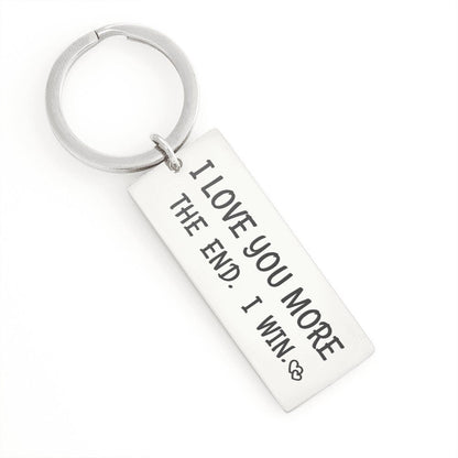 Gift For Him - I Love You More The End. I Win.