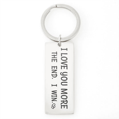 Gift For Him - I Love You More The End. I Win.