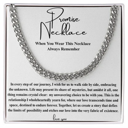 Promise Necklace For Him