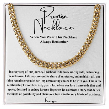Promise Necklace For Him