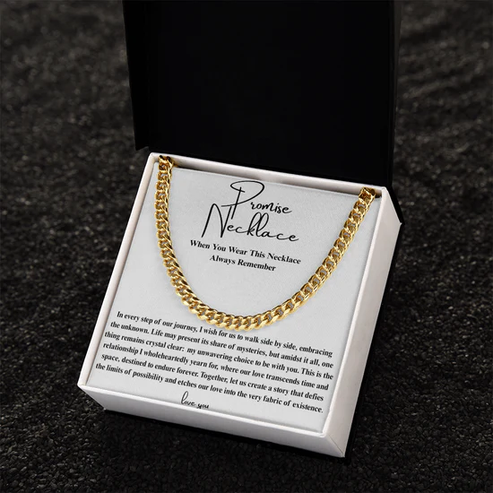 Promise Necklace For Him