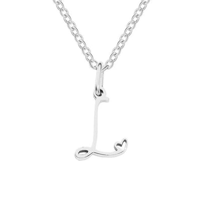 Skyla - Letter Heart Necklace