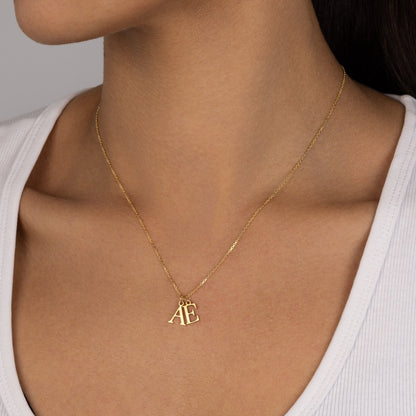 Name Initials Necklace