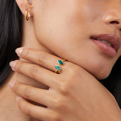 Uzma - Stone Wrap Ring