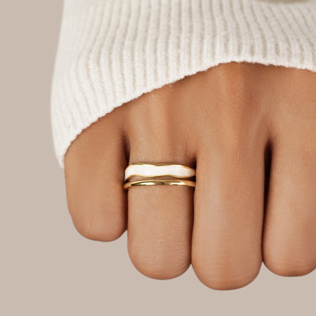 Anya - Layered Gold Ring