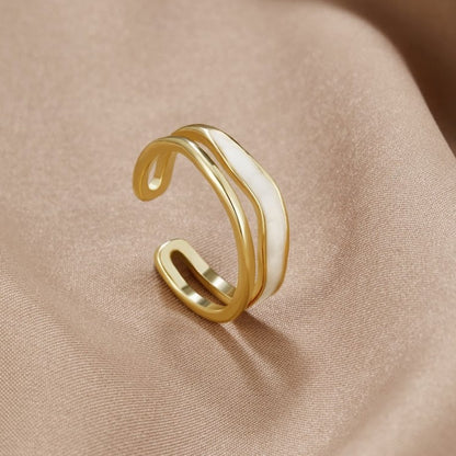 Anya - Layered Gold Ring