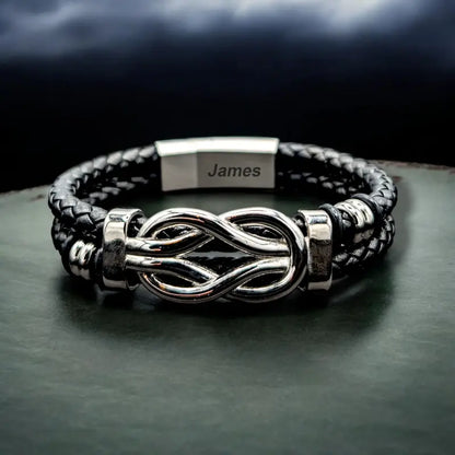 To My Son - Forever Linked Bracelet