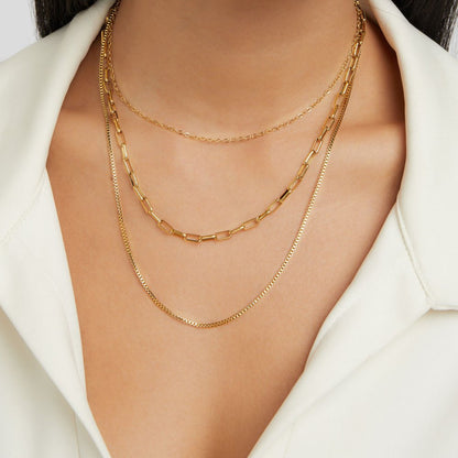 Yelena - Layered Chain Necklace