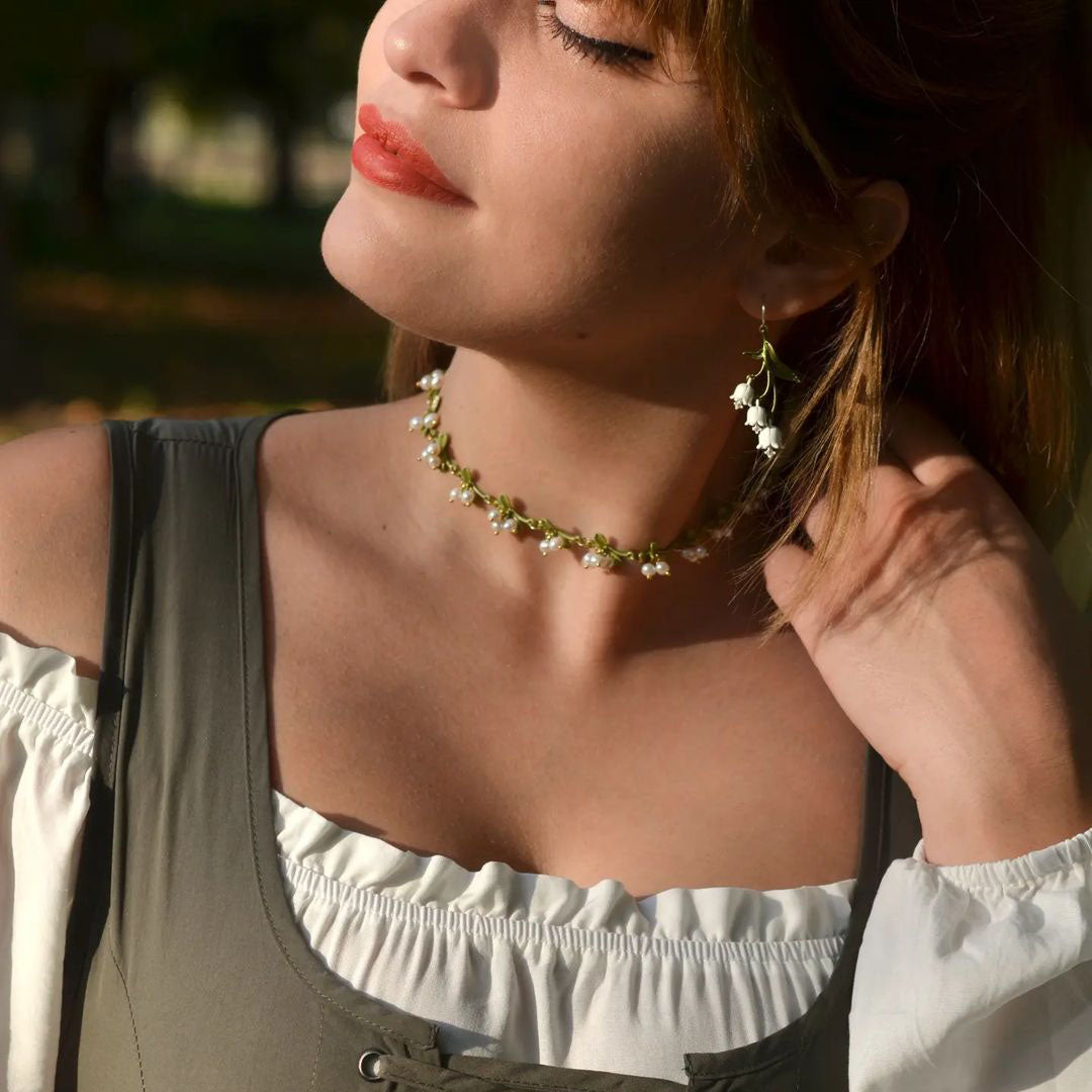 Andrea - Lily Of The Valley Necklace