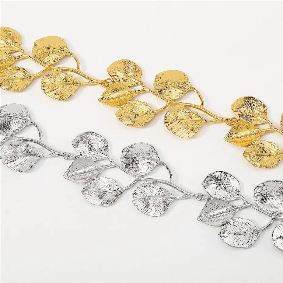 Chloe - Leaf Statement Necklace