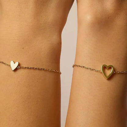 Anwen - Matching Heart Bracelet