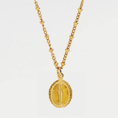 Juniper - Fruit Enamel Necklace