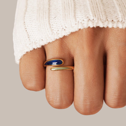 Safira - Blue Wrap Ring