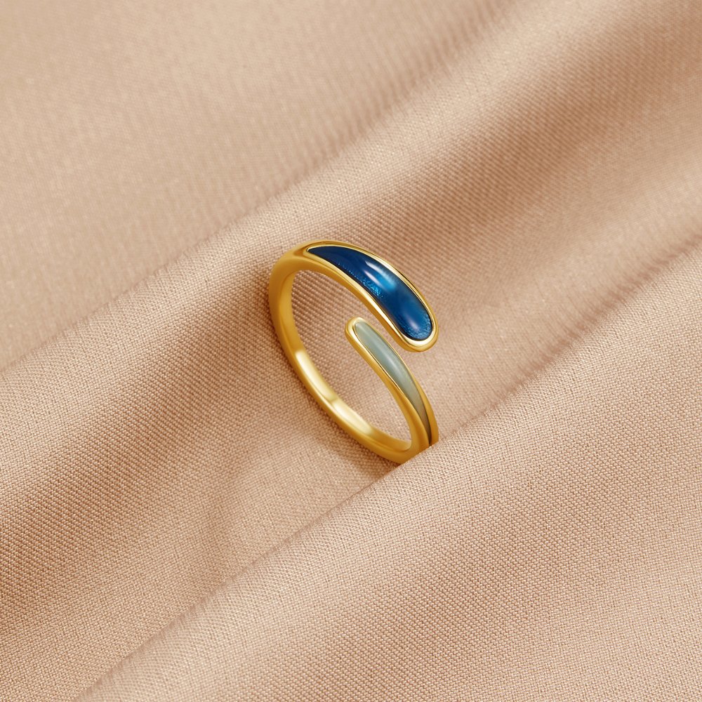 Safira - Blue Wrap Ring