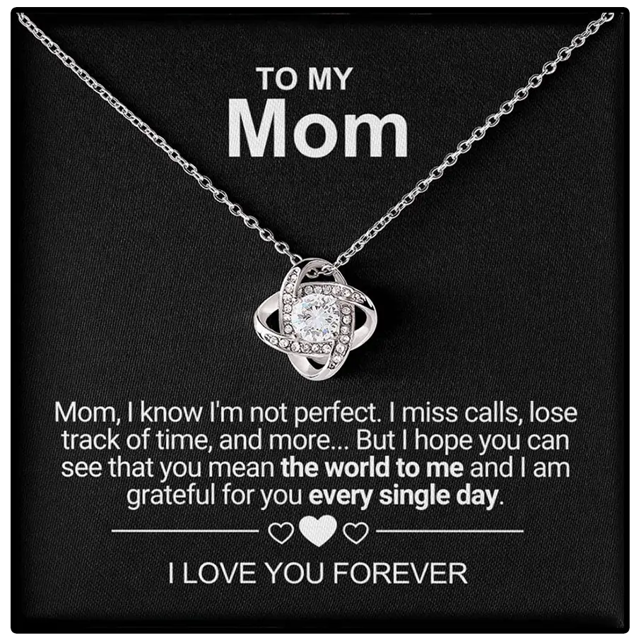 To My Mom - Forever Rose  Apple Box