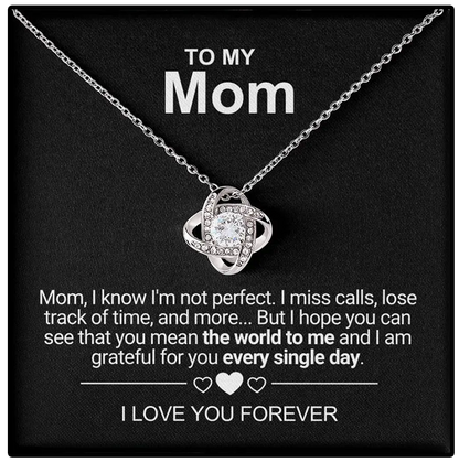 To My Mom - Forever Rose  Apple Box