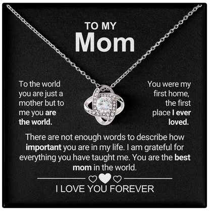 To My Mom - Forever Rose  Apple Box