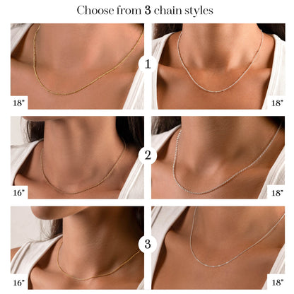 Name Initials Necklace
