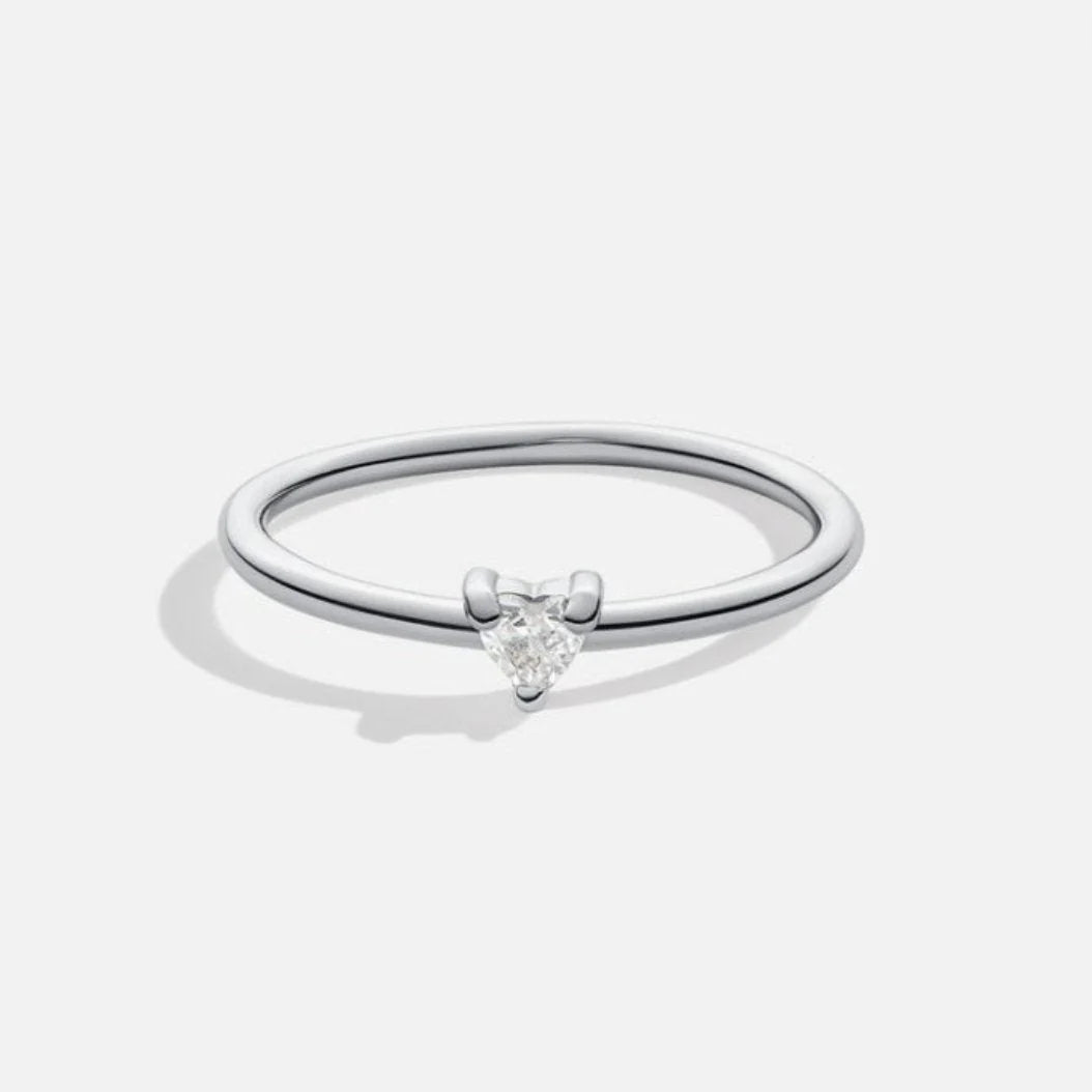 Tiara - Crystal Heart Ring