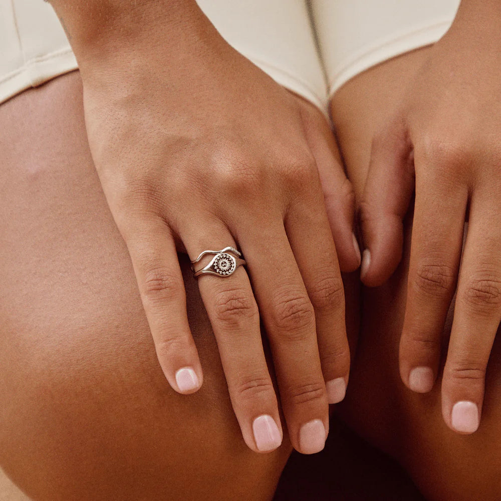 Catherine - Solstice Silver Ring