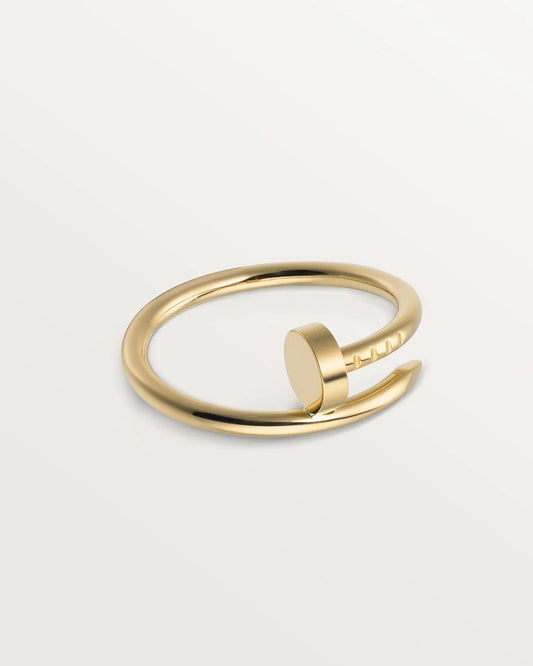 Snowlier - Nail Ring Gold